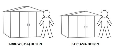 Arrow kerti ház Woodridge 1012