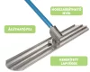 Betontrowel kézi betonlehúzólap szett, magnéziumos 120cm
