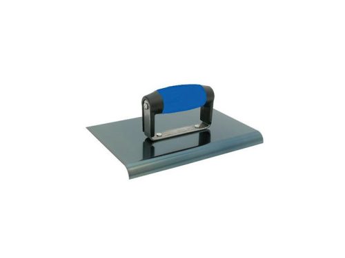 Betontrowel glettelő élekhez kék acél, 152x76mm