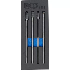 BGS HSS marókészlet extra hosszú 4 darabos
