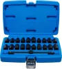 BGS speciális olajleeresztő-kulcs készlet 10 mm (3/8") 21 darabos
