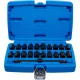 BGS speciális olajleeresztő-kulcs készlet 10 mm (3/8") 21 darabos