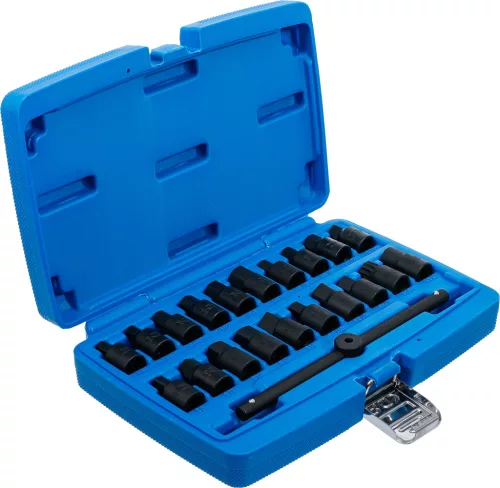 BGS speciális olajleeresztő-kulcs készlet 10 mm (3/8") 21 darabos