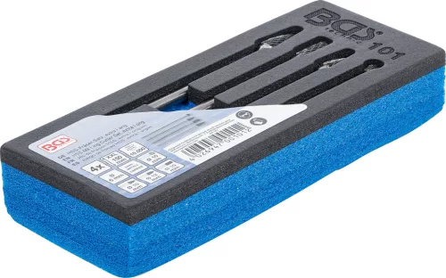 BGS HSS marókészlet extra hosszú 4 darabos