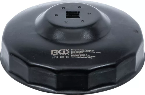 BGS olajszűrőkulcs 15 élű Ø 106 mm Fiat Ducato