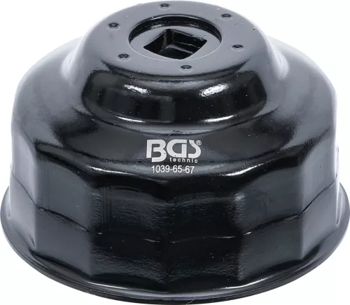 BGS olajszűrőkulcs 14 élű Ø 65 - 67 mm Daihatsu, Fiat, Nissan, Toyota