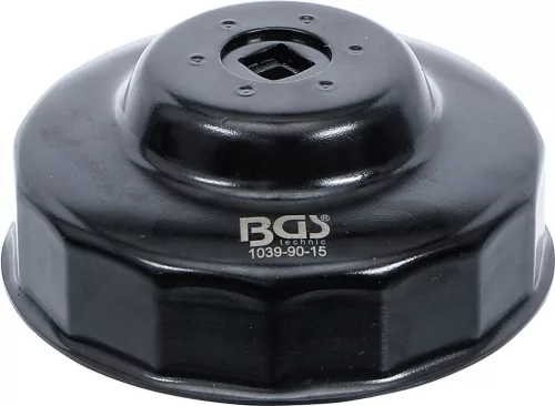 BGS olajszűrőkulcs 15 élű Ø 90 mm Honda, Mazda, Nissan, Subaru, Toyota