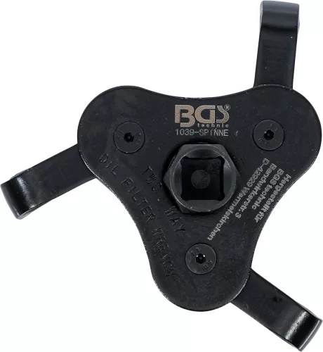 BGS olajszűrő-rögzítő, 3 karos Olajszűrő Ø 65 - 120 mm