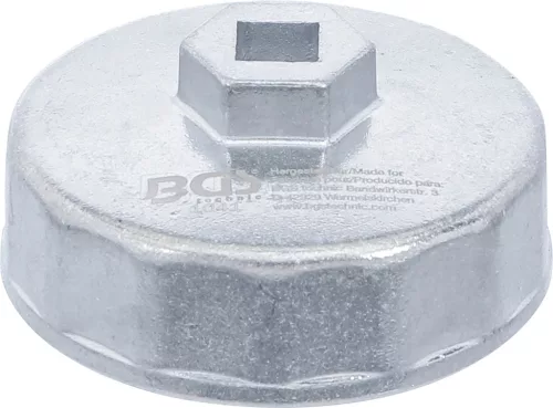 BGS olajszűrőkulcs 14 élű Ø 74 mm Audi, BMW, Mercedes-Benz, Opel, VW