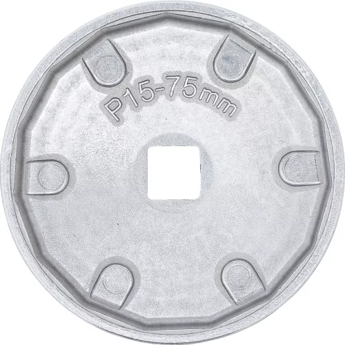 BGS olajszűrőkulcs 15 élű Ø 75 mm Chrysler, GM