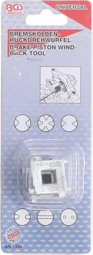 BGS fékdugattyú-visszafordító kocka 10 mm (3/8")