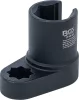BGS lambdaszonda kulcs szögben kivitelezett 12,5 mm(1/2") kettős 4 szögletű 22x11 mm