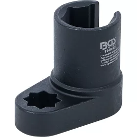 BGS lambdaszonda kulcs szögben kivitelezett 12,5 mm(1/2") kettős 4 szögletű 22x11 mm