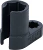 BGS lambdaszonda kulcs szögben kivitelezett 12,5 mm(1/2") kettős 4 szögletű 22x11 mm
