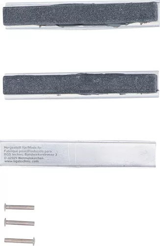 BGS tartalék szorítópofák honolószerszámhoz BGS 1157 100 mm-es pofák K 180 3 darabos