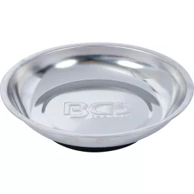 BGS mágneses tálca nemesacél Ø 150 mm