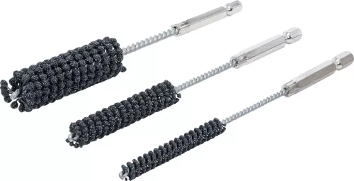 BGS hónolószerszám-készlet külső hatszögletű behajtófej 6,3 mm (1/4") 60/80 8-12-20 mm 3db
