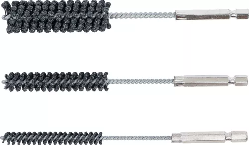 BGS hónolószerszám-készlet külső hatszögletű behajtófej 6,3 mm (1/4") 60/80 8-12-20 mm 3db