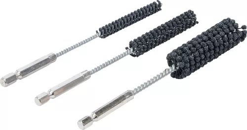 BGS hónolószerszám-készlet külső hatszögletű behajtófej 6,3 mm (1/4") 60/80 8-12-20 mm 3db