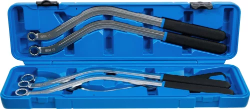 BGS bordás szíjfeszítőkulcs készlet tizenkétszögletű, Spezialform 13 - 19 mm 5 darabos