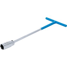 BGS gyújtógyertyakulcs T-fogantyúval, gömbcsukló 20,8 mm