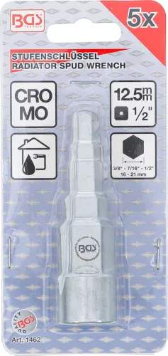 BGS lépcsős kulcs 12,5 mm (1/2") 5 fokozatú