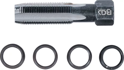 BGS javítókészlet izzítógyertya-csavarmenethez M14 x 1,25 mm 5 darabos