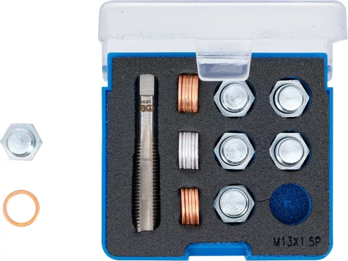 BGS javítókészlet olajleeresztő csavarmenethez M13 x 1,5 mm