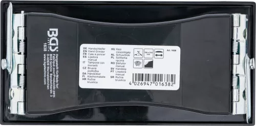 BGS kézi csiszológép 105 x 210 mm