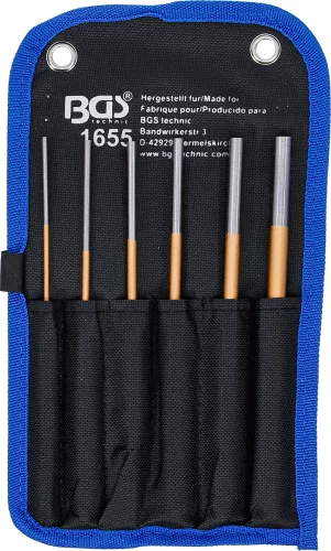 BGS sasszegkiütő készlet 200 mm 3 - 10 mm 6 darabos
