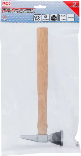 BGS bordás horpadáskiütő kalapács Ø 38 mm 225 g