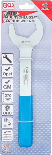 BGS kerékagy kulcs GM, Opel 46 mm