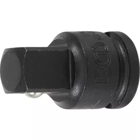 BGS levegős dugókulcs adapter 10 mm (3/8") - 12,5 mm (1/2")