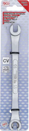 BGS speciális fékvezetékkulcs 175 mm 10 x 11 mm