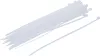 BGS kábelkötegelő-készlet fehér 4,8 x 250mm 50 darabos