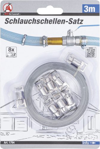 BGS csőbilincs készlet "Végtelen" 3 m