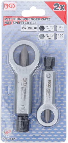 BGS anyacsavar roppantó készlet 12 - 16 mm / 16 - 22 mm 2 darabos