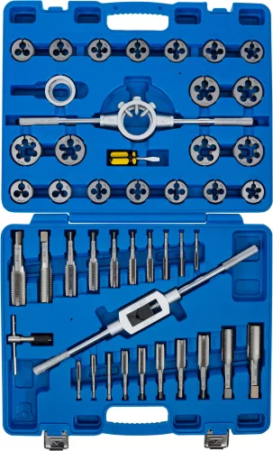 BGS menetvágó készlet collos 1/4" - 1" 45 darabos