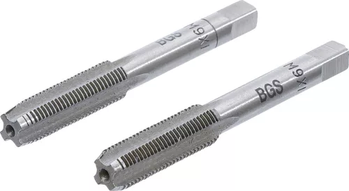 BGS menetfúró Elő- és készrevágó M9 x 1,0 mm 2 darabos