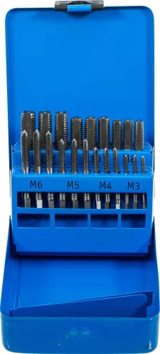BGS menetvágó készlet M3 - M12 21 darabos