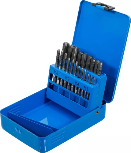 BGS menetvágó készlet M3 - M12 21 darabos