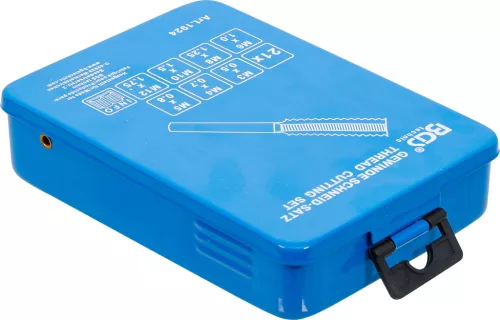 BGS menetvágó készlet M3 - M12 21 darabos