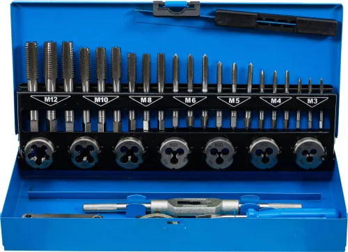 BGS menetvágó készlet M3 - M12 32 darab