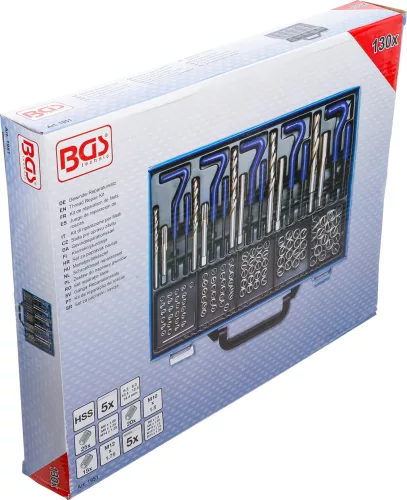 BGS menetjavítókészlet M6 - M14 130 darabos