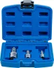 BGS hosszabbító készlet mágneses tartóval 6,3 mm (1/4") / 10 mm (3/8") / 12,5 mm (1/2") 3 darabos
