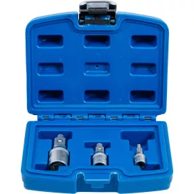 BGS hosszabbító készlet mágneses tartóval 6,3 mm (1/4") / 10 mm (3/8") / 12,5 mm (1/2") 3 darabos