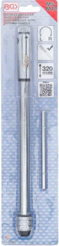 BGS szerszámtartó csúszó fogantyúval menetfúróhoz M5 - M12 320 mm