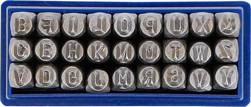 BGS betűbeütő 3 mm
