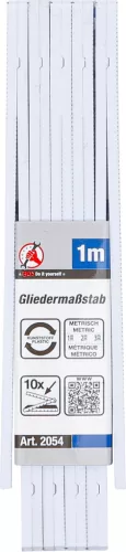 BGS összehajtható mérővessző 10 tagú 1 m