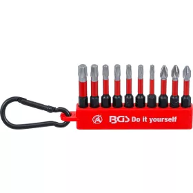 BGS torziós behajtófej készlet külső hatszögletű behajtófej 6,3 mm (1/4") 10 darabos